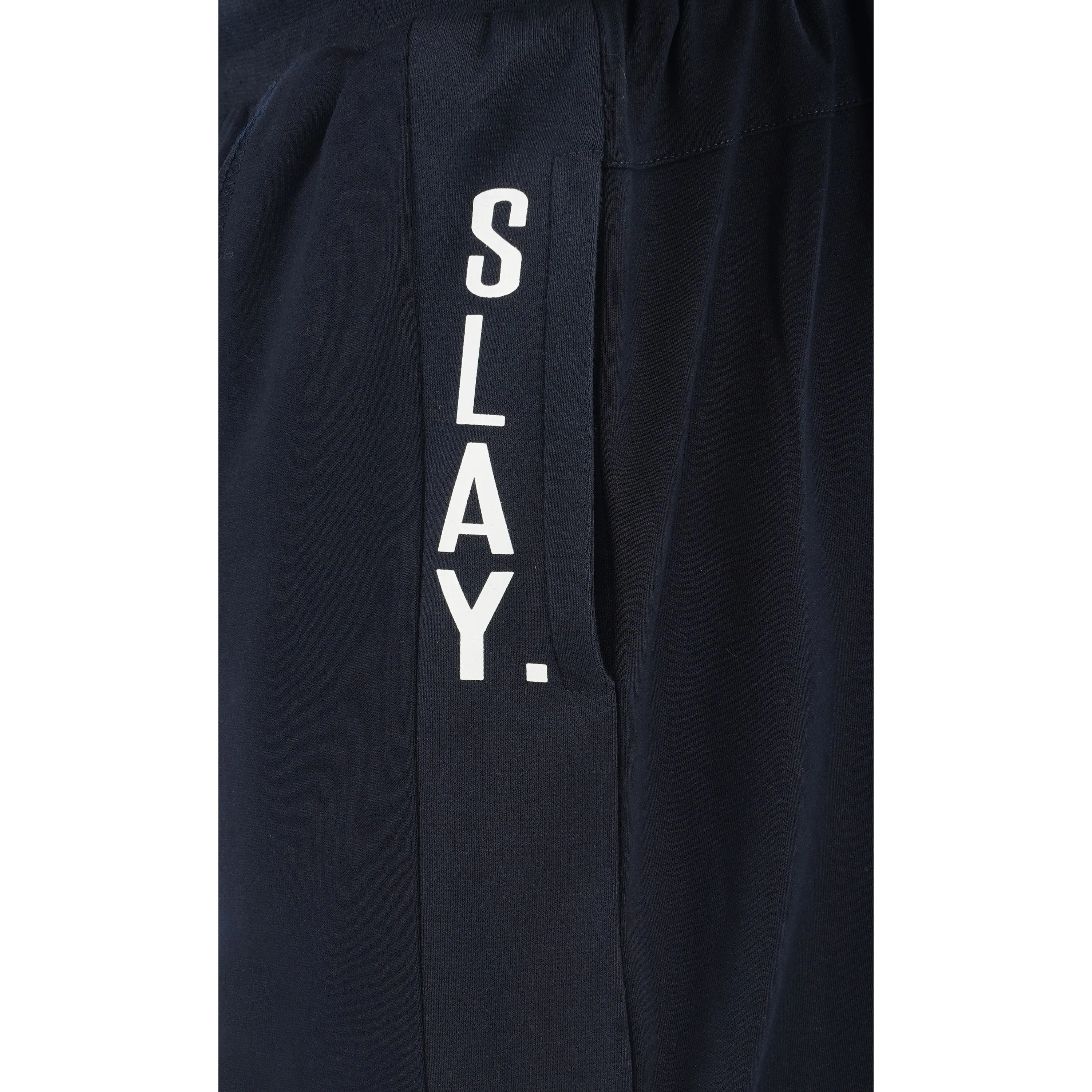 SLAY. Men's Navy Blue Joggers