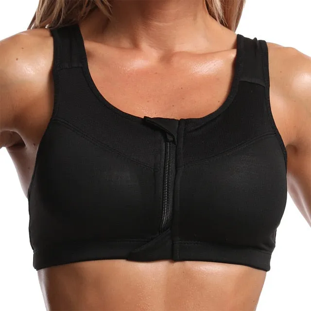 Sports Bras Women Yoga Top Plus Size Sports Bra Gym High Impact Sports Bra Female Fitness Workout Running Top