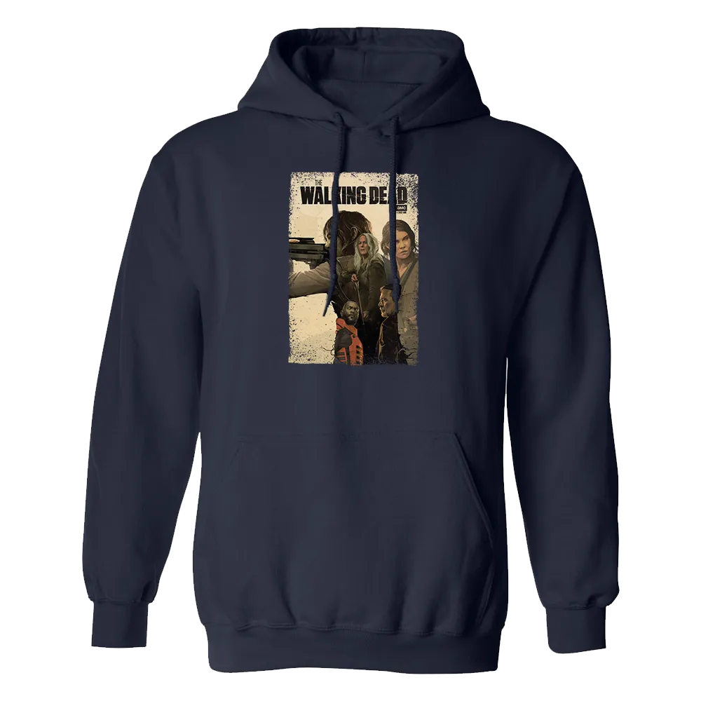 The Walking Dead Season 11B Key Art Fleece Hooded Sweatshirt