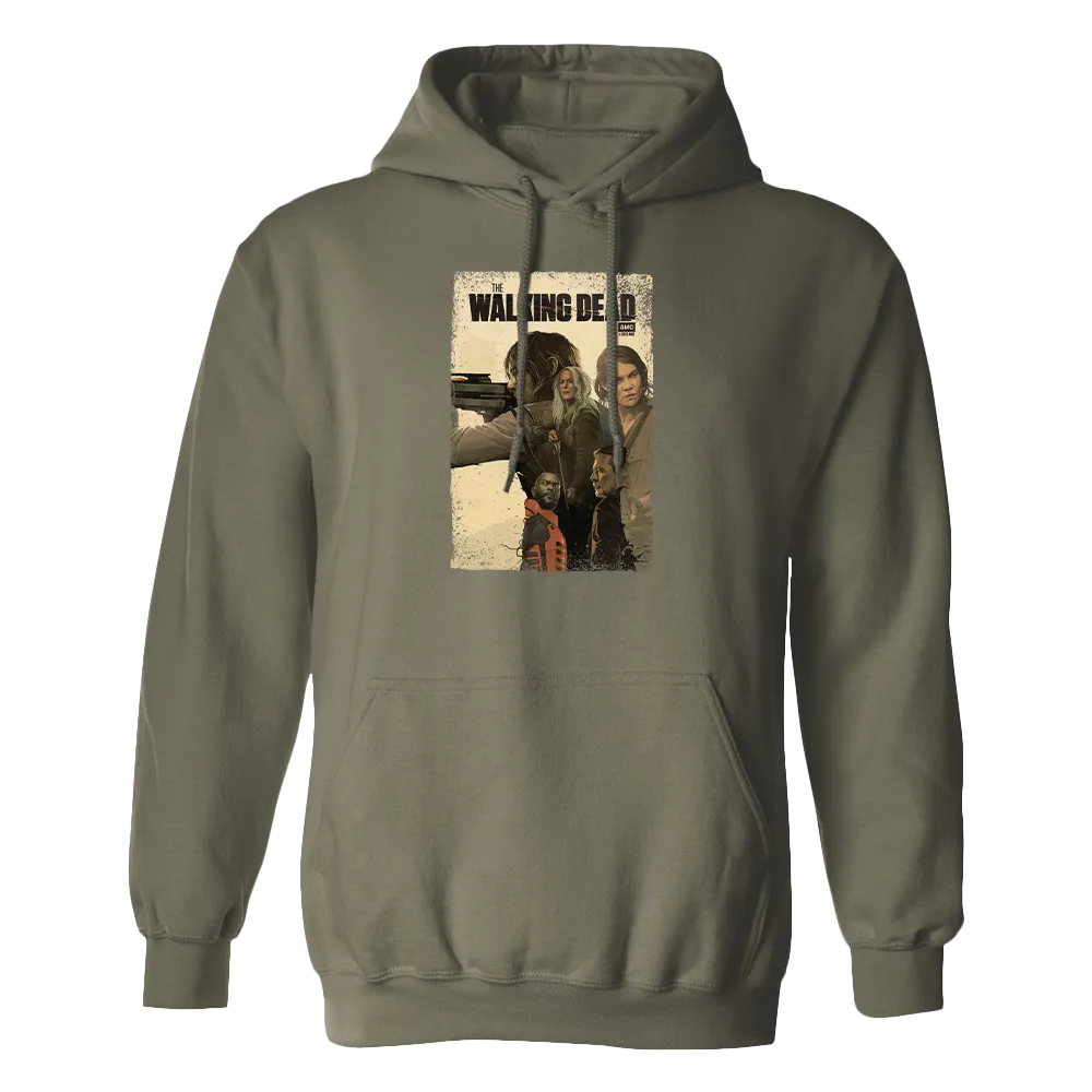 The Walking Dead Season 11B Key Art Fleece Hooded Sweatshirt