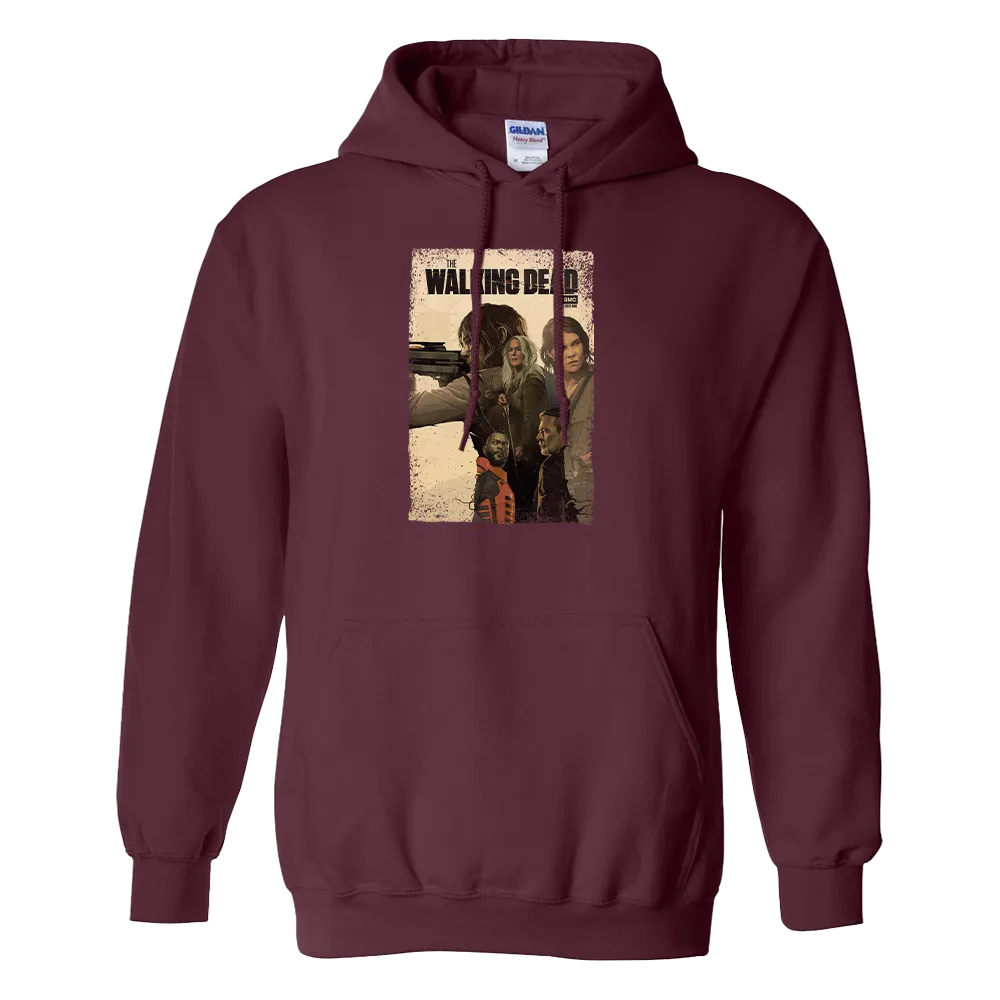 The Walking Dead Season 11B Key Art Fleece Hooded Sweatshirt