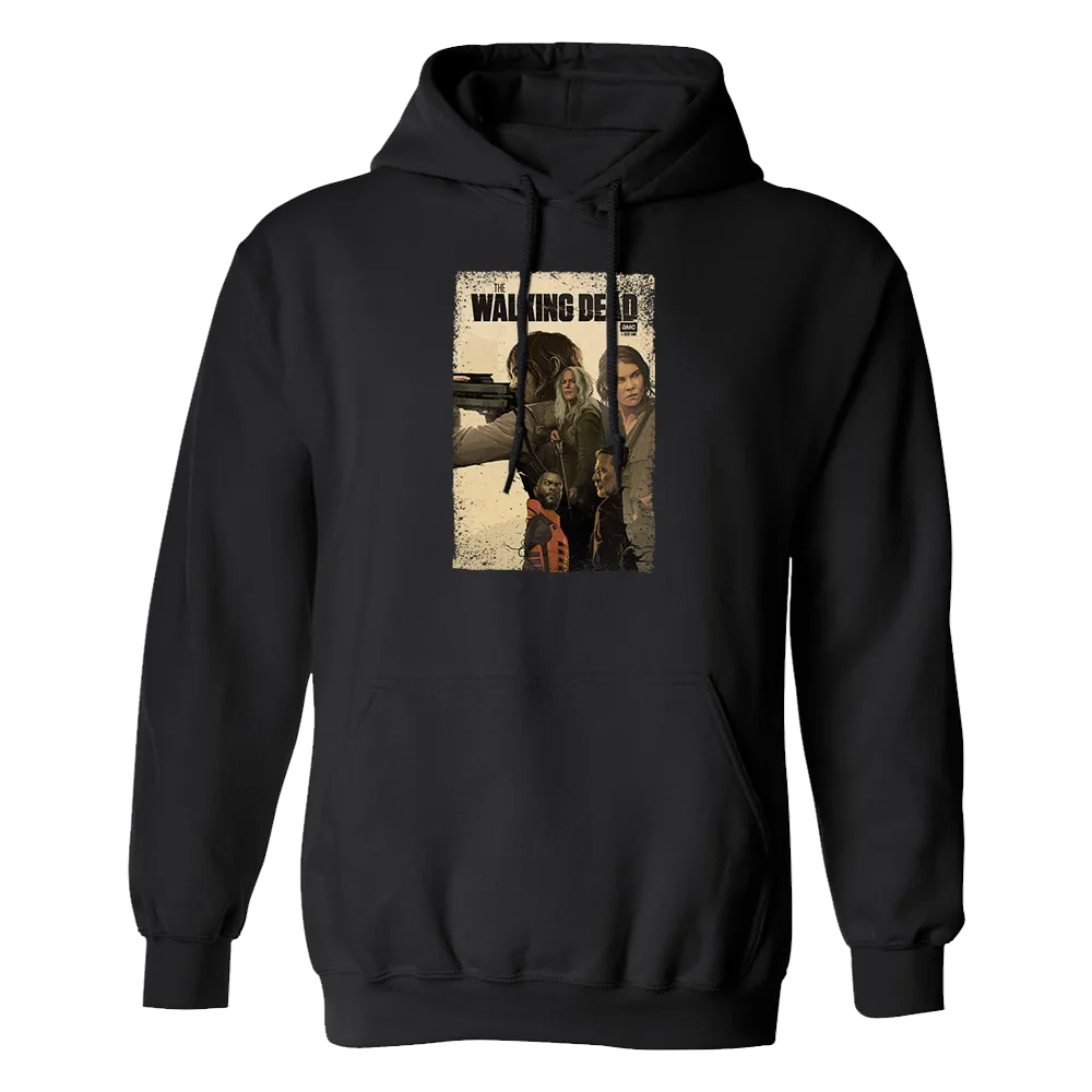 The Walking Dead Season 11B Key Art Fleece Hooded Sweatshirt