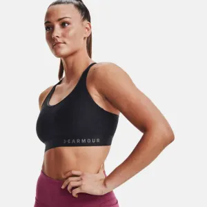 Under Armour Mid Sports Bra Women Training Bra Black