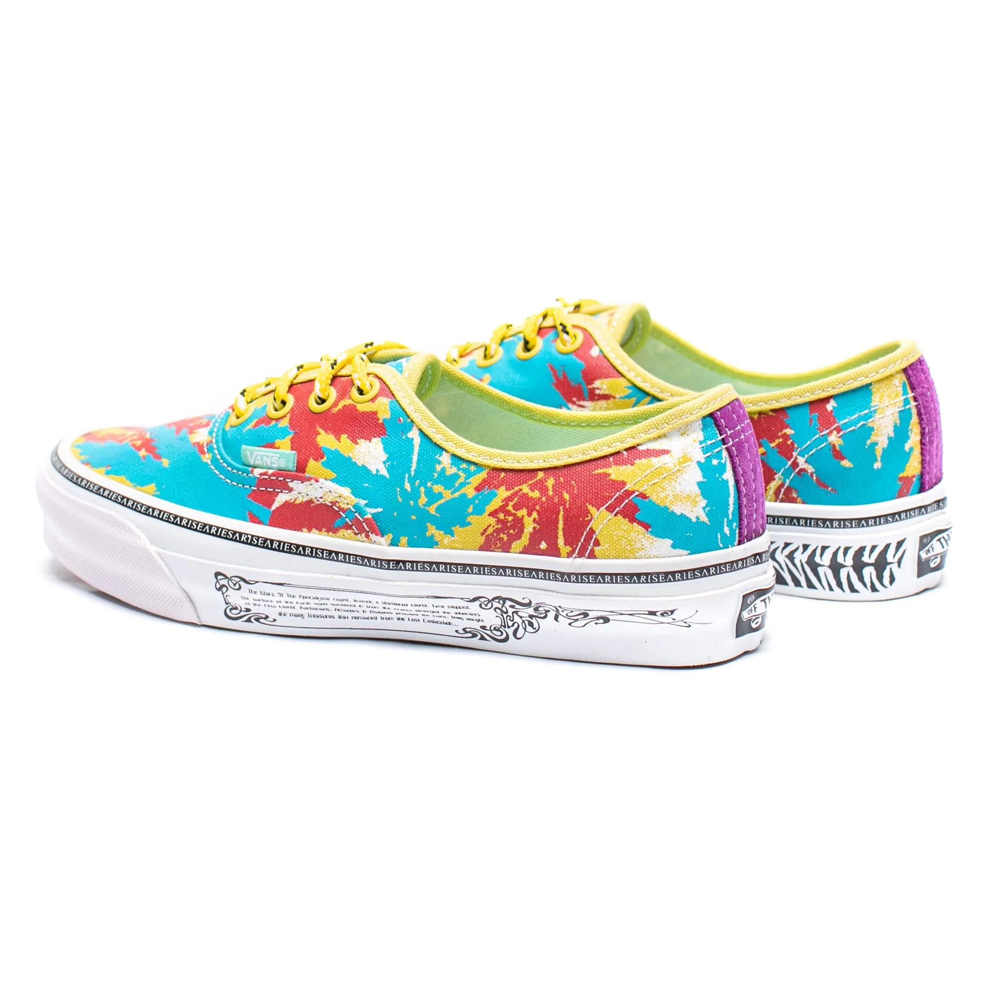 Vans Vault x Aries OG Authentic LX Yellow Leaf