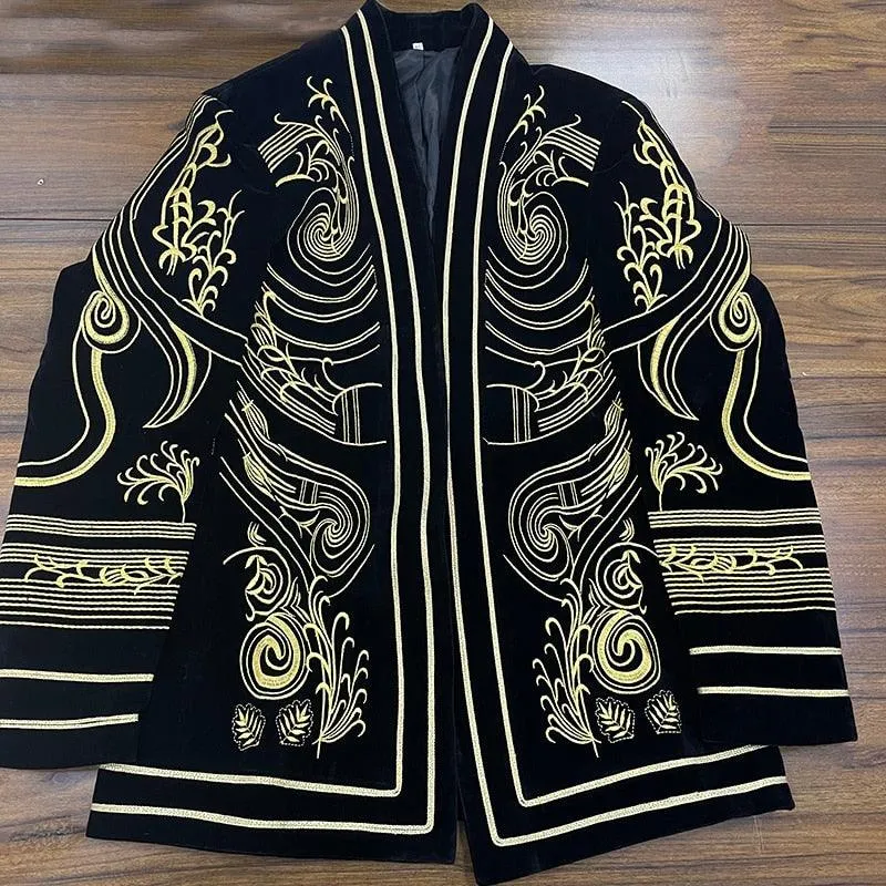 Vintage Embroidery Suit Jacket