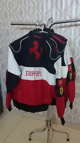 Vintage Inspired Ferrari Racing Jackets