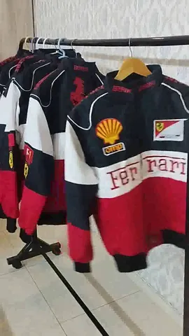 Vintage Inspired Ferrari Racing Jackets