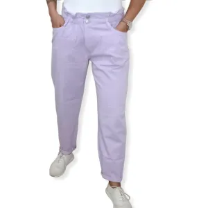 Women Jeans Pants - Light Purple