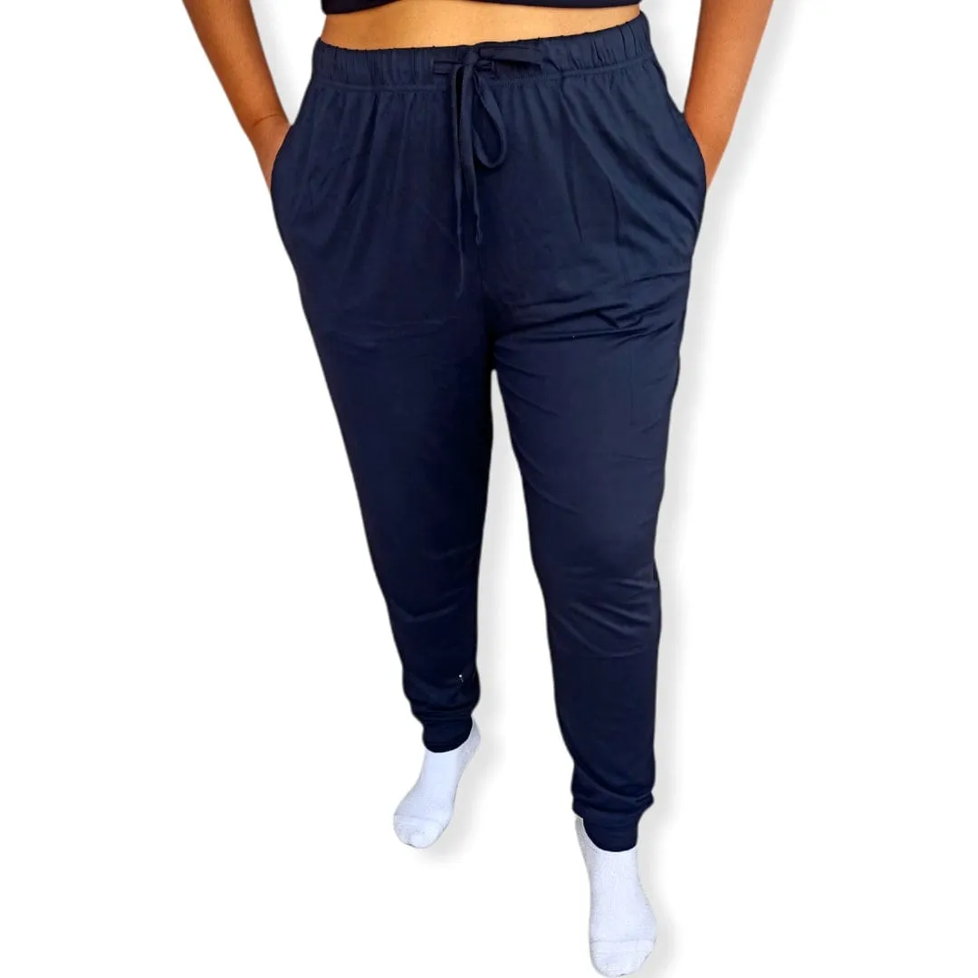 Women Pajama Pants - Black