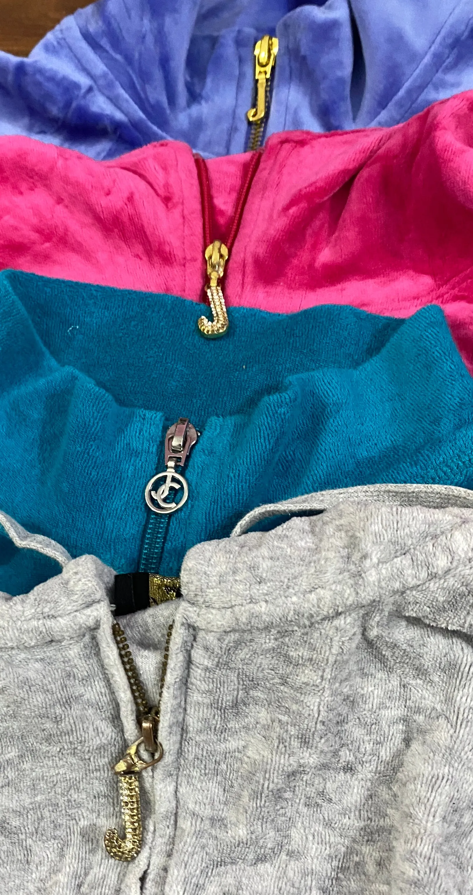 Womens juicy couture hoodies/tops - 21 Pieces