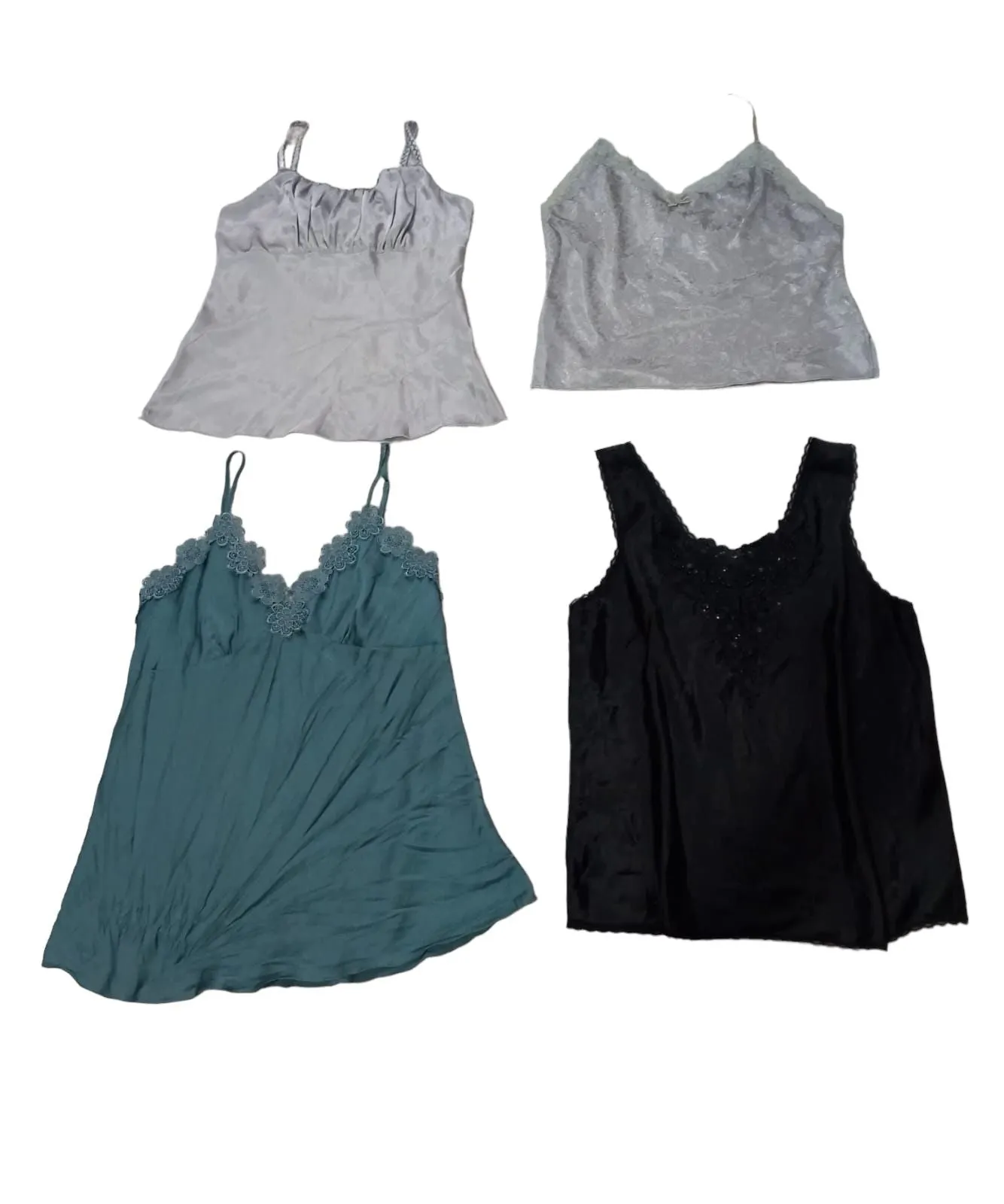 Y2k silk slip Tops - 19 pcs - 22/6/24